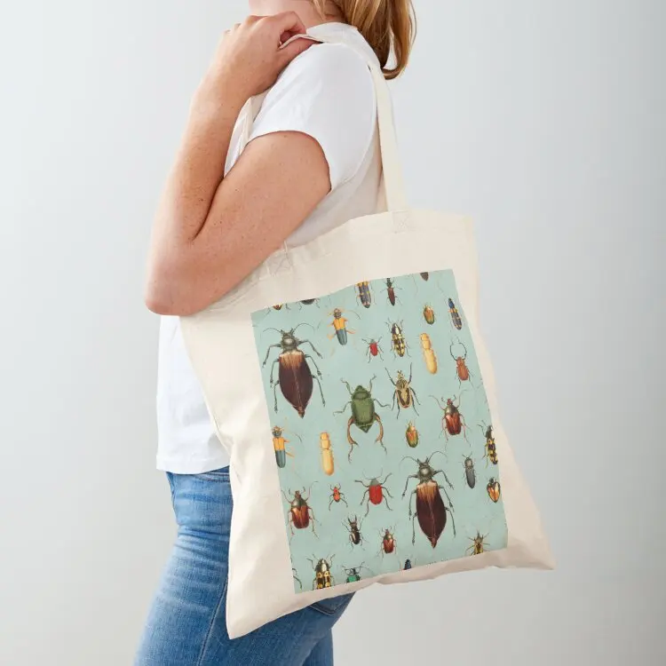 

Antique pattern - Beetles and Bugs Tote Bag Gift bag bag luxury women bags luxury women Women's beach bags
