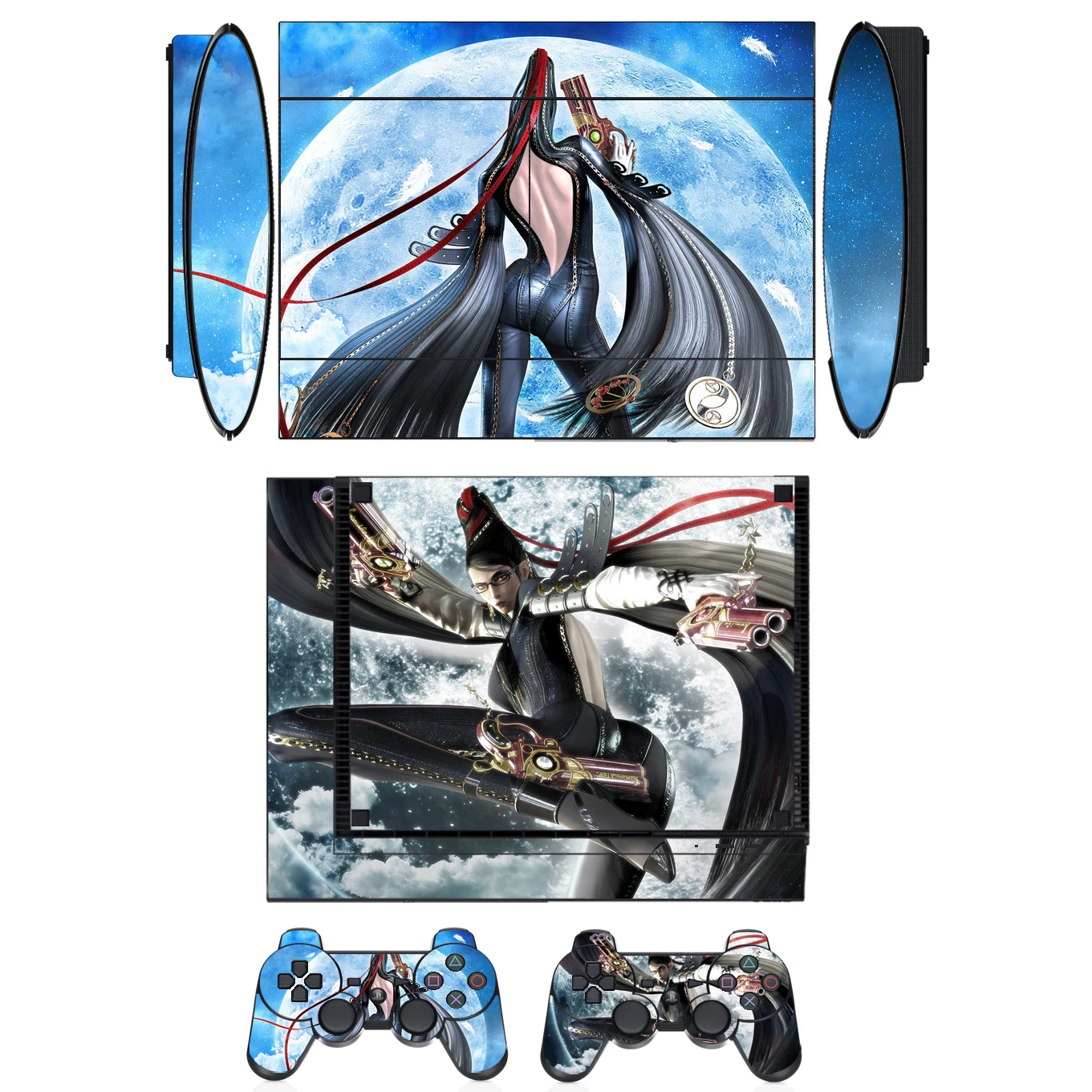 2902 Vinyl Skin Sticker Protector for Sony PS3 Super Slim and 2 Controller Skins Stickers