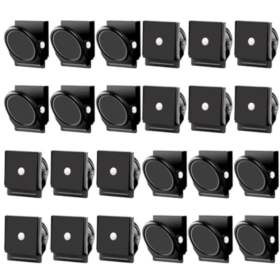 

Magnetic Clip 1.8Inch, Refrigerator Clip Magnets, Clips with Magnet, Heavy Duty Refrigerator Magnets for board, Fridge, Note Li