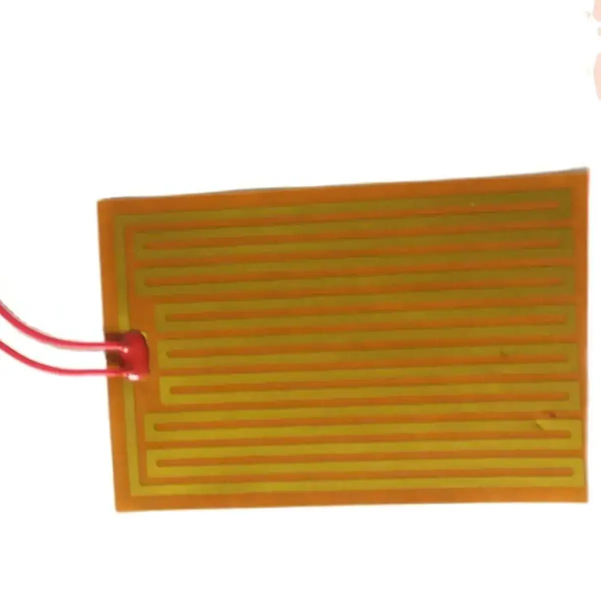 

49.5mmx63mm 24V 30W,PI film heating heater heat rubber element heating pan electric Element For 3D Printer film polyimide