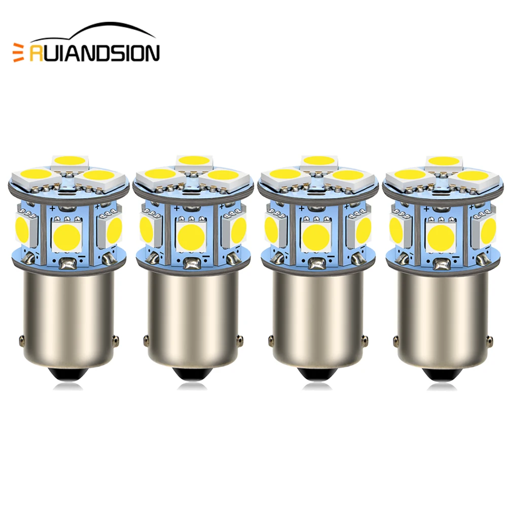 

4x1156 BA15S BA15D 5050 9 автомобильный СВЕТОДИОД SMD белый теплый белый AC/DC 6-30V судовой мотоцикл Лодка грузовик фургон автомобильный стоп-сигнал задний фонарь