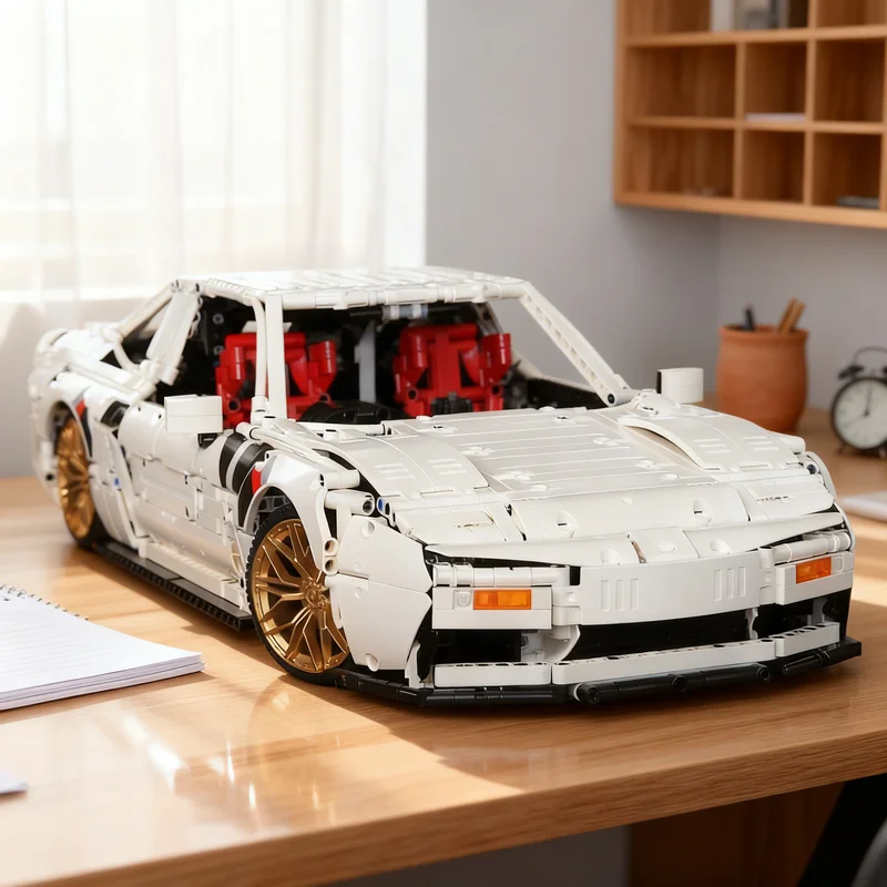 

3505pcs MOC 1 8 Technical Model Building Blocks Creative DIY Gift Display Decor Assemble Premium Adult Kids Desk Home Toy Idea