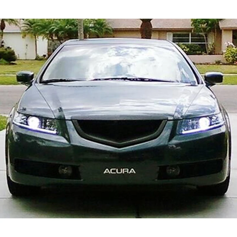 For Acura TL 2004 2005 2006 Year Front Bumper Racing Grille Grill Body Kit Accessorie