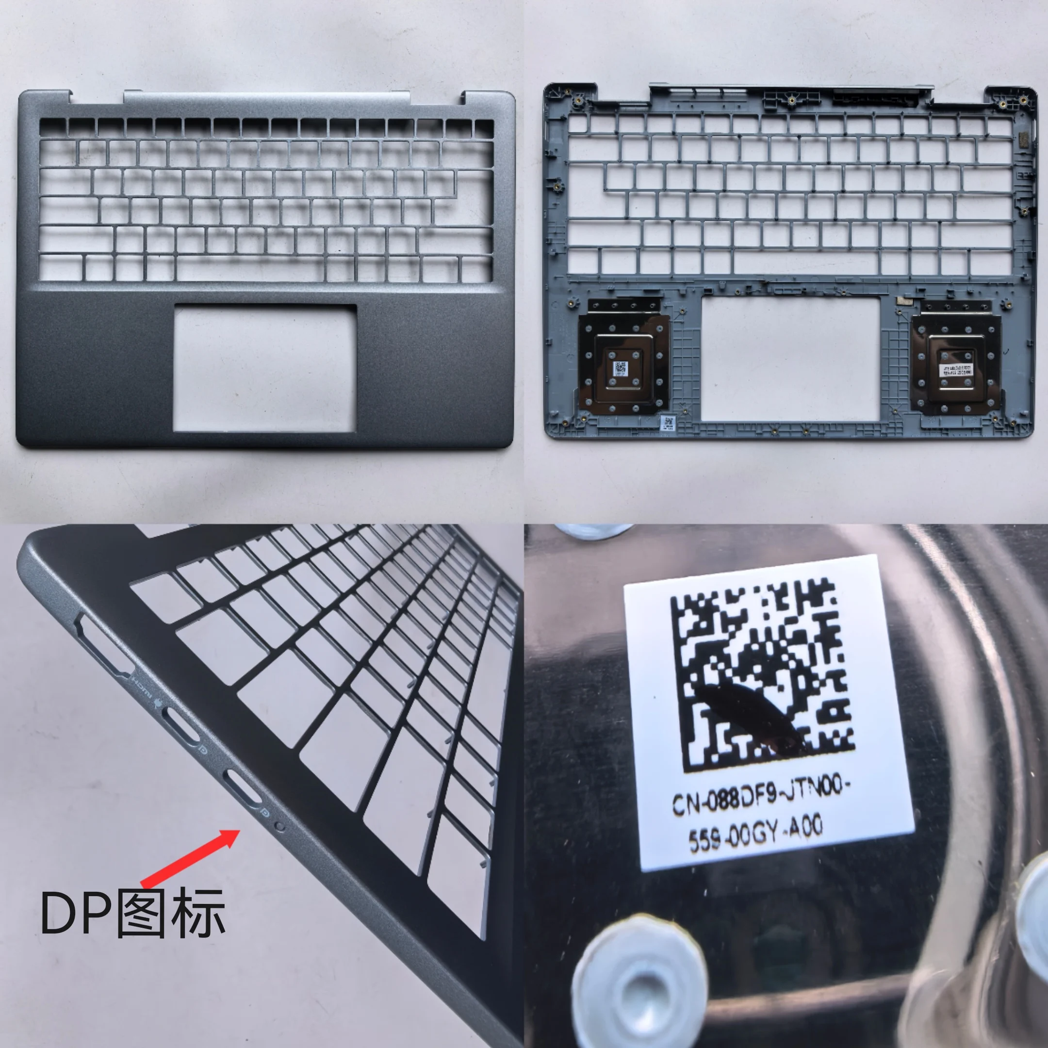 

New laptop upper case cover palmrest for Dell 14 Plus DB14250 DB14255 with DP 088DF9