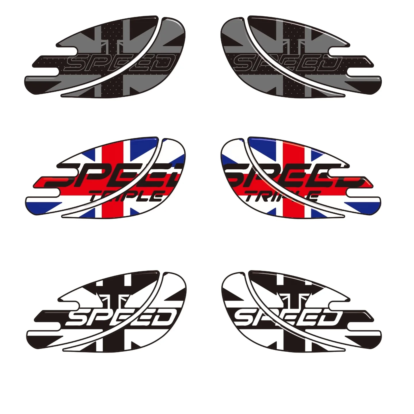Speed Twin 900 Fit Speedmaster T100 T120 Street Cup Bobber MTE080 Bonneville Scrambler 1200 Thruxton R RS Stickers DECAL