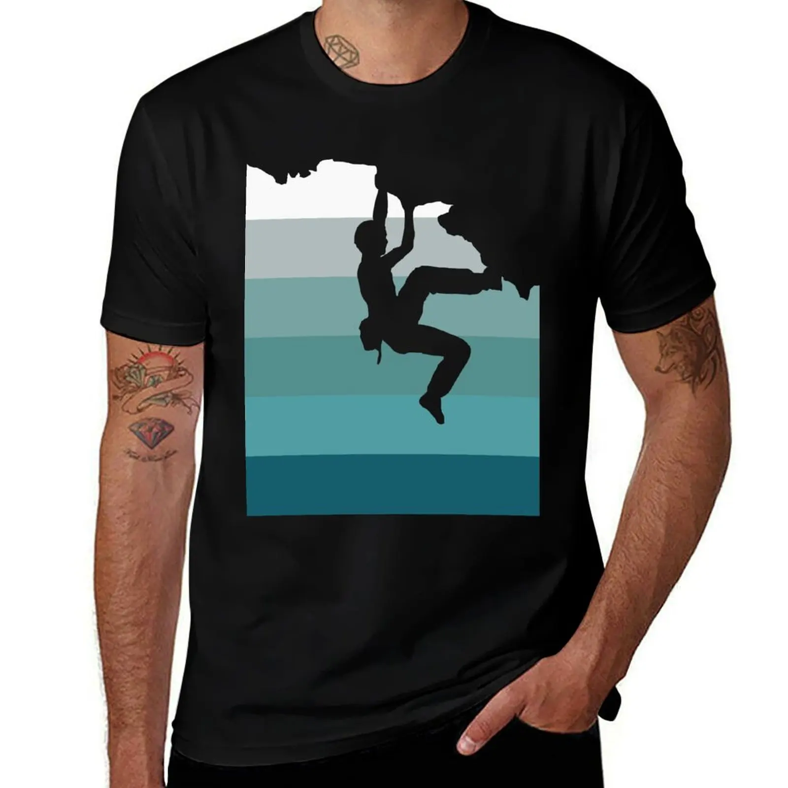 

Climbing Bouldering T-Shirt man t shirts for men casual man t shirt designer