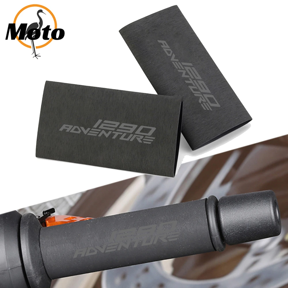 For KTM 1290 SUPER ADVENTURE S/RT 1290 SAS 1290 Super New Motorcycle Nonslip Rubber Heat Shrinkable Handlebar Grips Cover