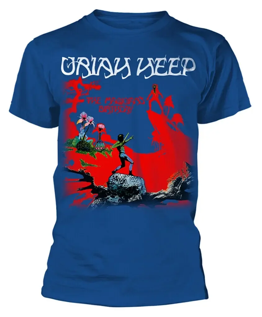 

Uriah Heep 'The Magicians Birthday' (Blue) T-Shirt - NEW & OFFICIAL