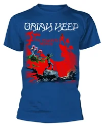 Uriah Heep 'The Magicians Birthday' (Blue) T-Shirt - NEW & OFFICIAL