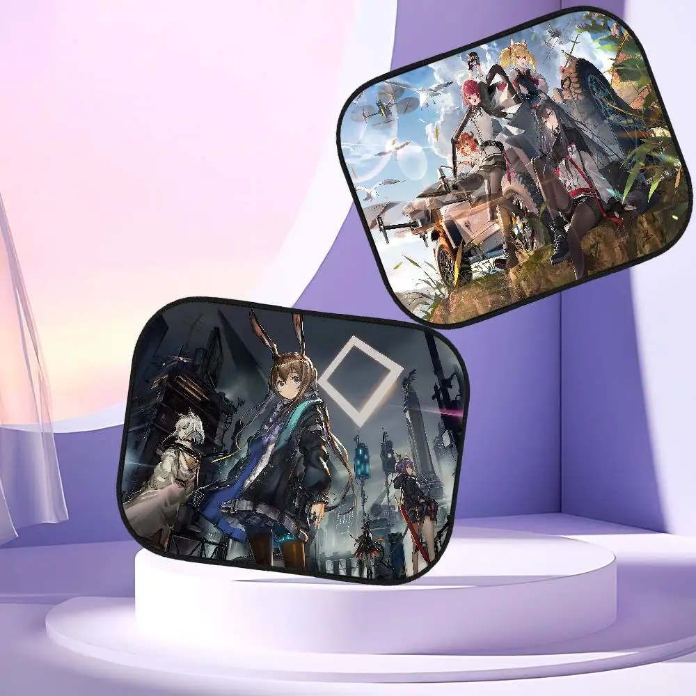 

A-Arknights-S Универсальный автомобильный солнцезащитный козырек на лобовое стекло, отражатель, складная оконная крышка, изоляция, автоаксессуары