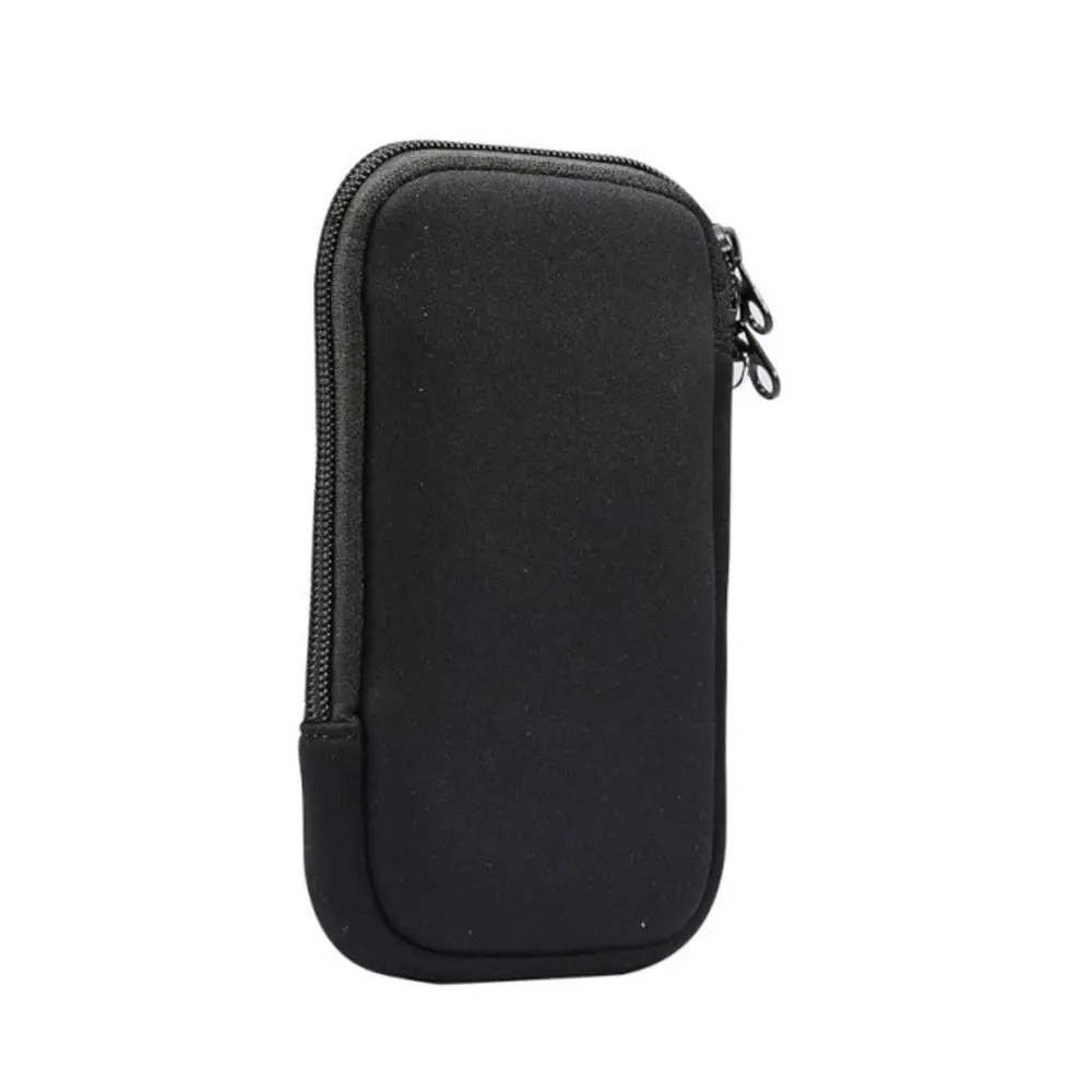

Zipper Shockproof 4.7-7.2 Inch Waterproof Sleeve Case Power Bank Neoprene Bag Mobile Phone Bag With Hanging Neck Earphone Bag