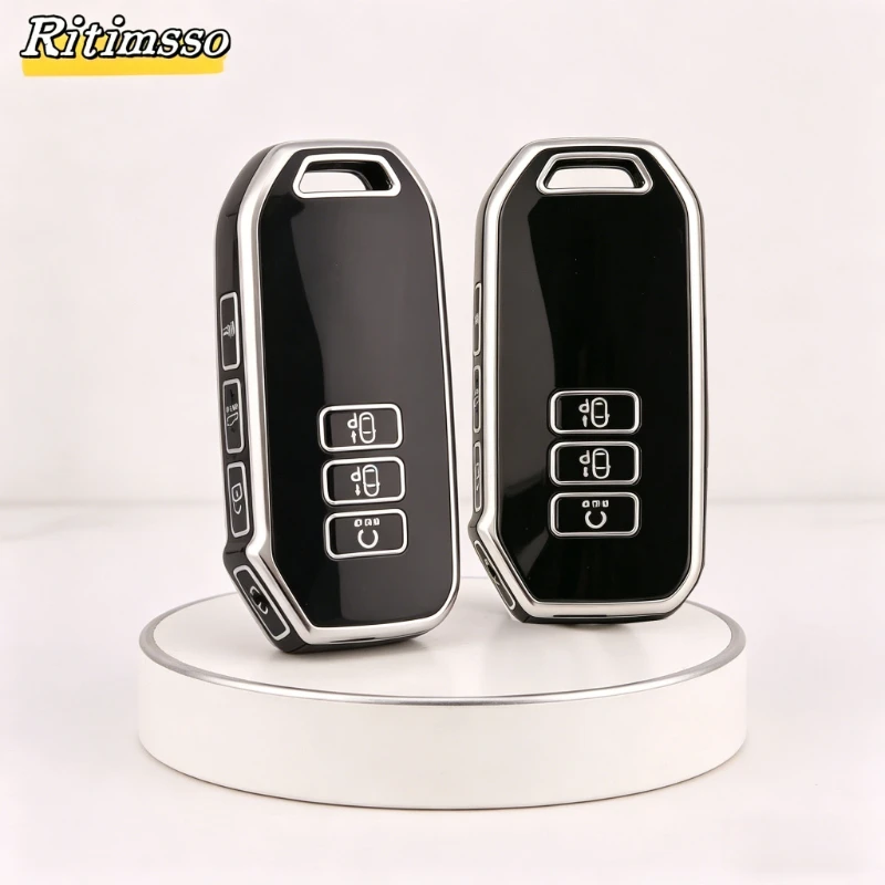 7 Buttons TPU Key Case Cover for Kia Sorento MQ4 2020 2021 2022 EV6 K8 V6 for Kia Sportage 2023 Car Remote Key Case Cover Shell