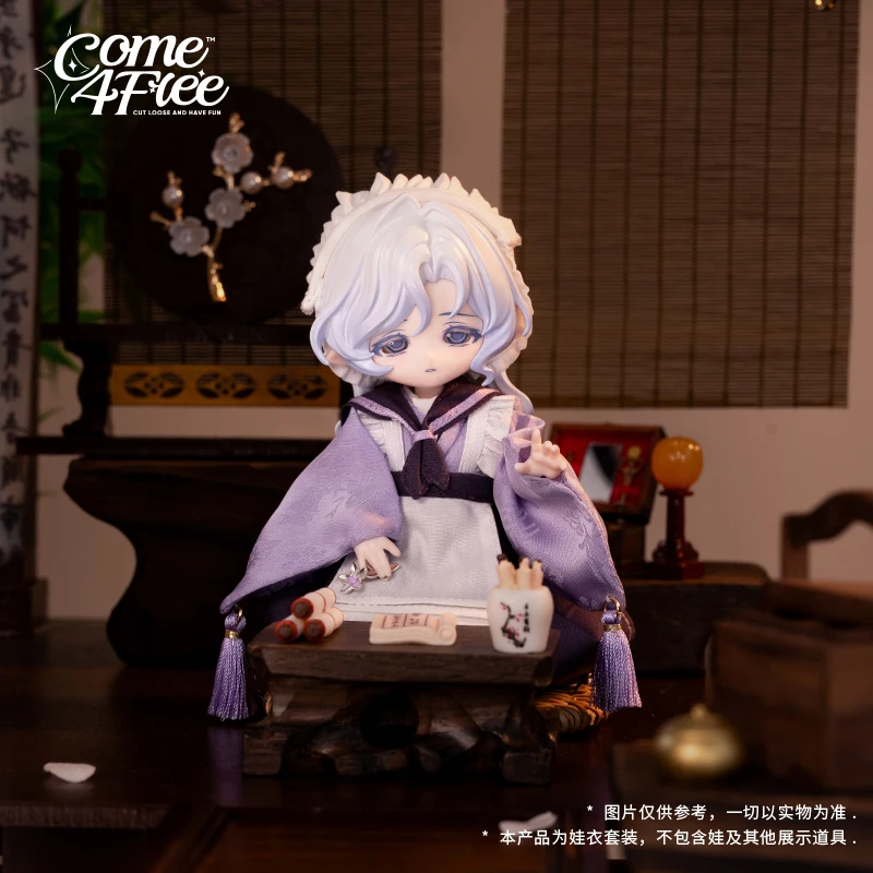 

Come4free 1/12 Bjd Joint Movable Doll Clothing Set Diy Dress Ob11 Ornament Girl Gift Decoration Toys Doll Accessories