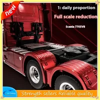 Huina 1501 2025 New Scania Remote Control Heavy Truck Trailer Model Traction Car Advanced High end Toy Children Adult