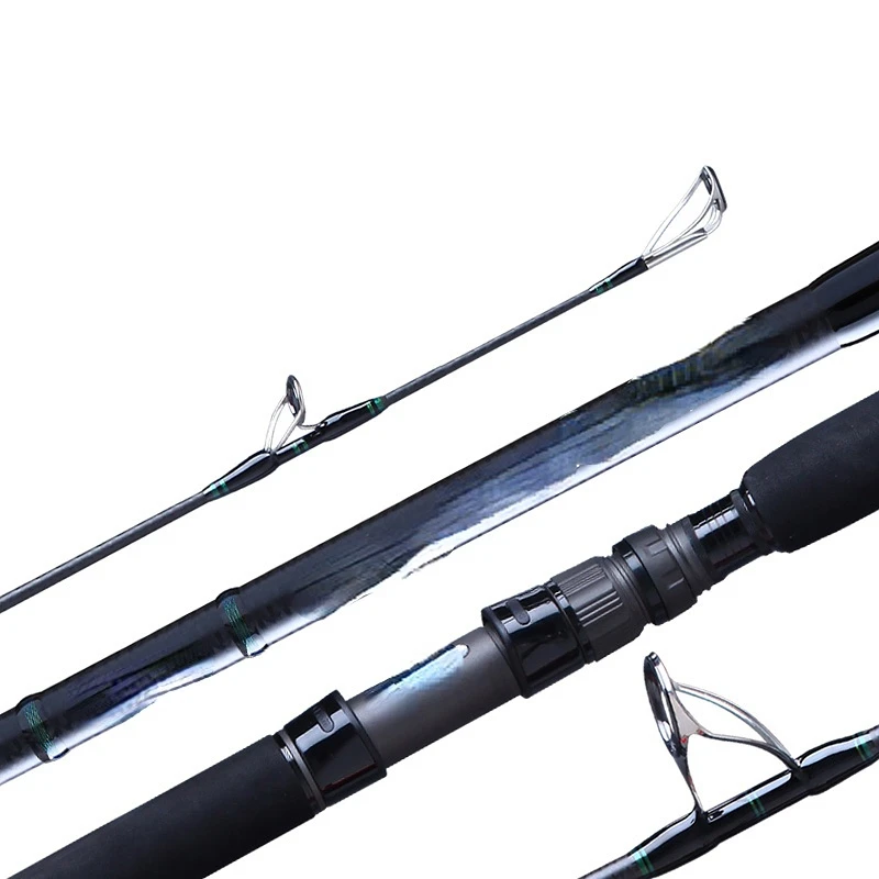 Ecooda Brand Black Zoom Popping Rod Sea Fishing Rod Boat Popping Rod