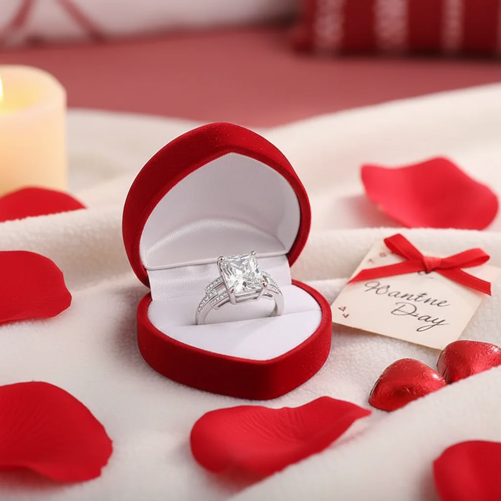 

Горячая распродажа: кольцо с муассанитом огранки «принцесса», 4 карата | Камень D-Color 8*10 мм + акценты из циркония 5А | Серебро 925 пробы с покрытием из толстого золота 18 карат