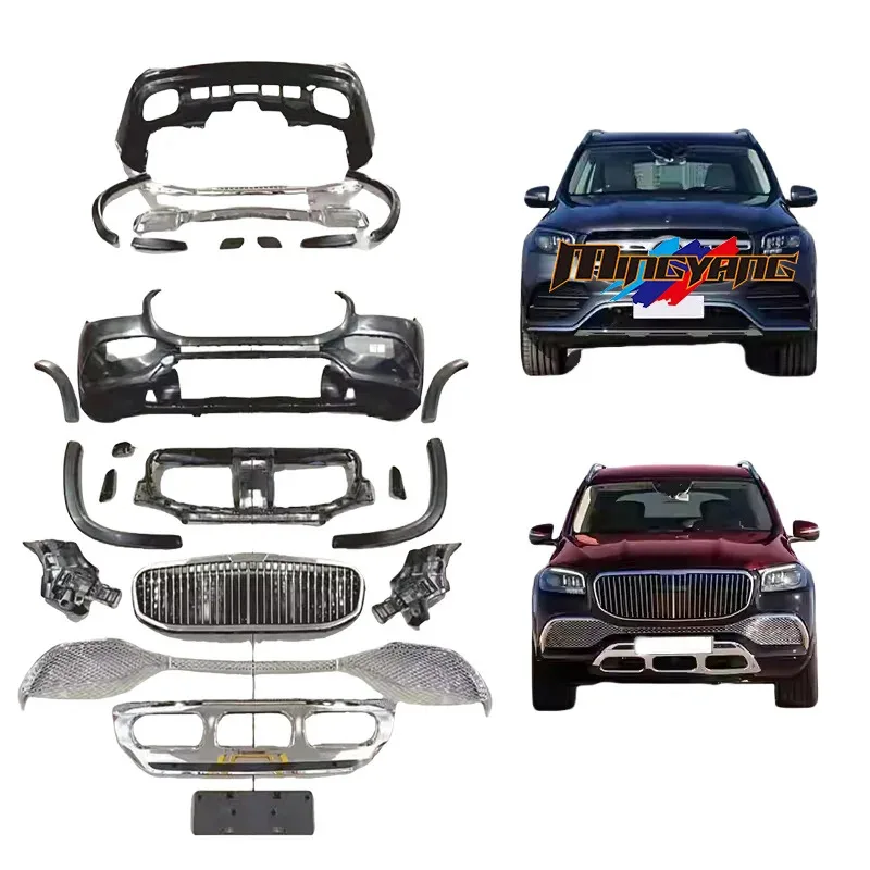 

Modification Good Quality Car Bumpers Body Kit Part Car Bumper Grille 2021-2024 for W167 X167 GLS Bodykit