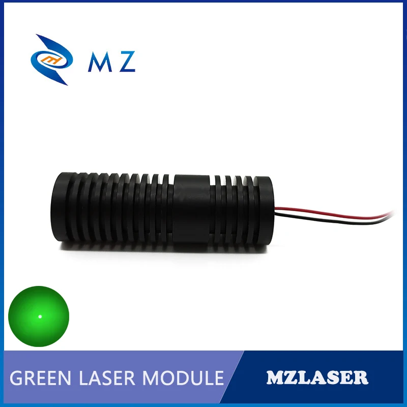 Imagem -04 - Módulo Laser de Ponto Verde D20 mm 520nm 5v 50mw 100mw Acc Drive Lente Vidro Alta Qualidade Grau Industrial