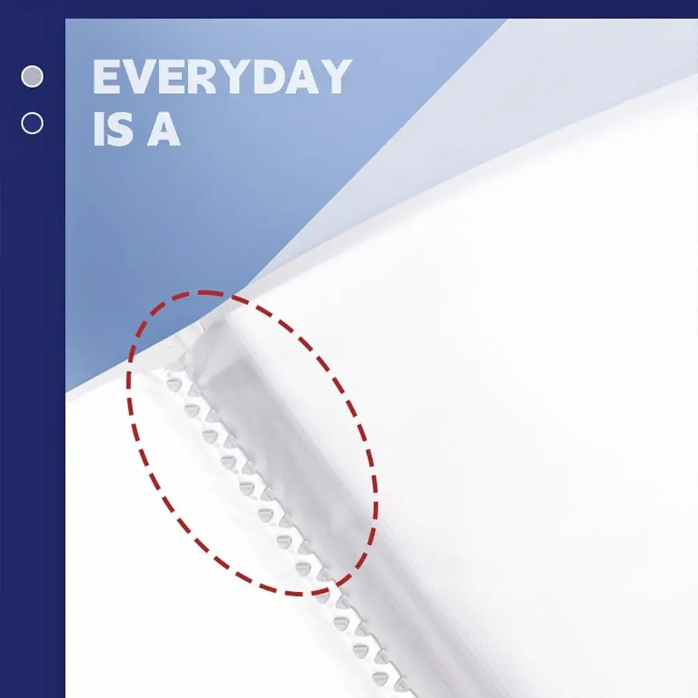 30/40/60/100 Pockets A4 File Folder Bag Waterproof Thicken A4 File Organizer Large Capacity Document Folder Paper Album