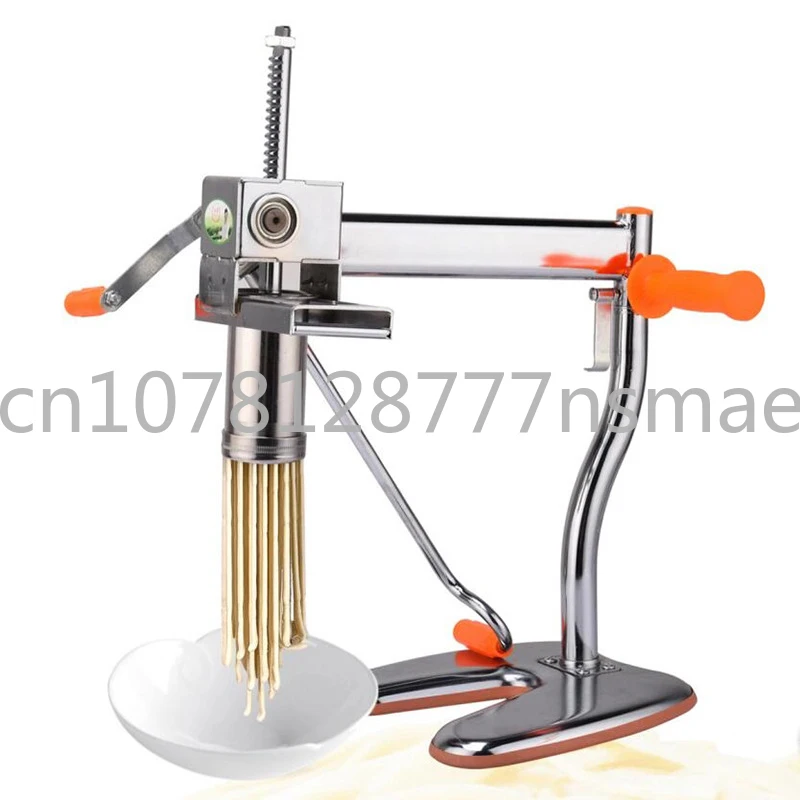 

Household Manual Stainless Steel Noodle Pressing Machine Portable Two-axis Making of Pasta