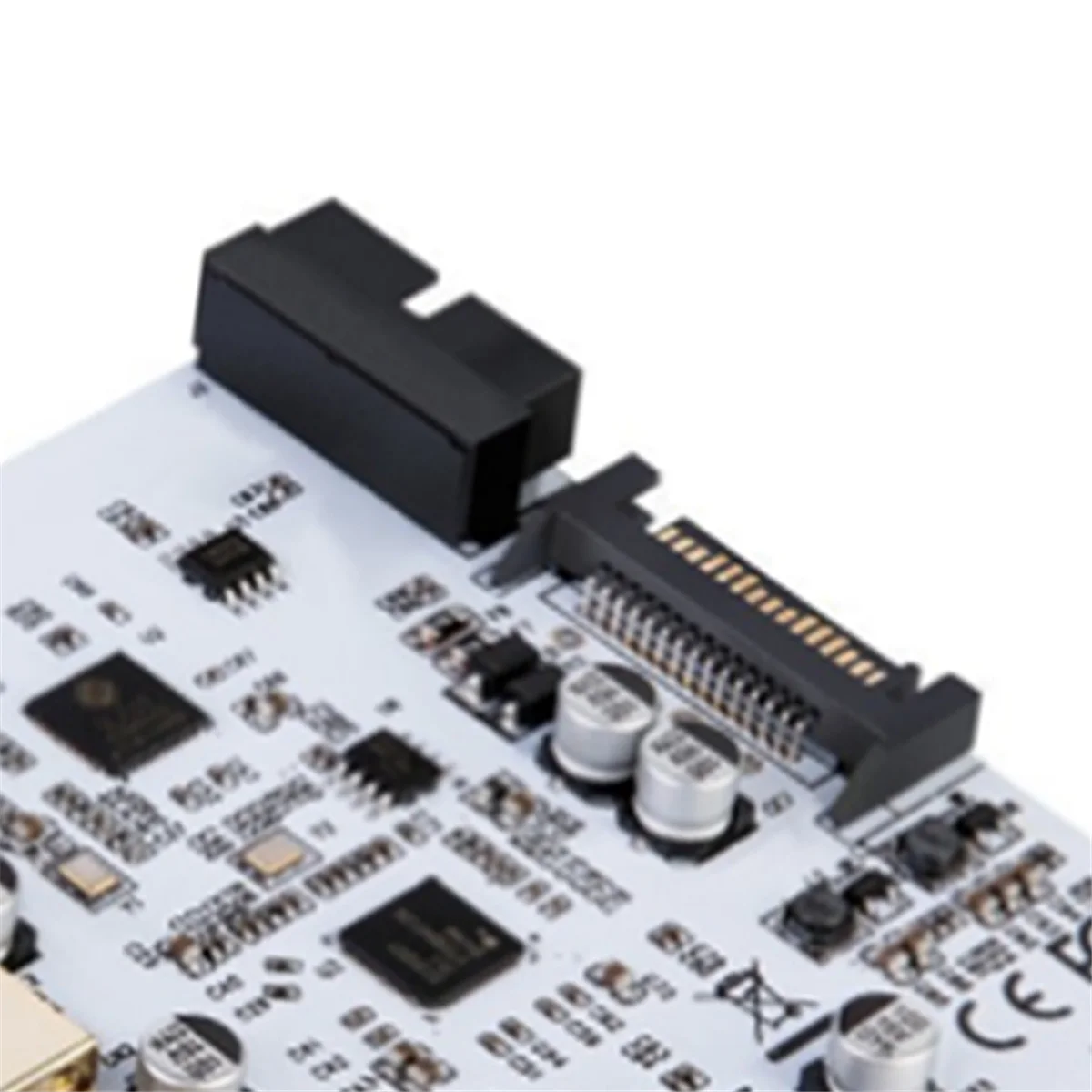 

2025+USB 3.0 PCI-E Type C Expansion Card PCI Express PCI-E to USB 3.0 Controller 5 Port + 1 Port USB 3.1 PCIE Card Adapter