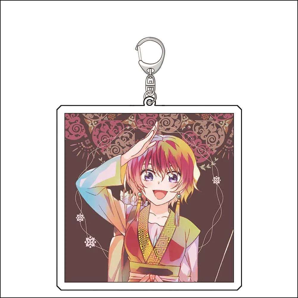 Fans Gifts Game Anime HD Figures Series Yun Zeno Jaeha Sinha Kija Hak Yona Acrylic Keychain pendant Ornament Collection About6cm