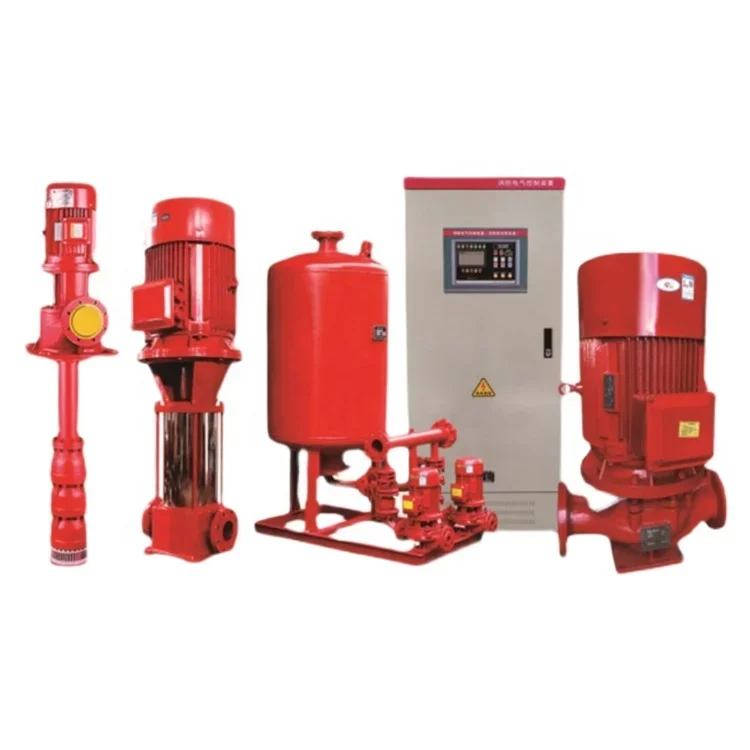 bomba contra incendio firefighting jockey centrifugal 200 gpm fire pum engine split fire line single stage vertical inline pump