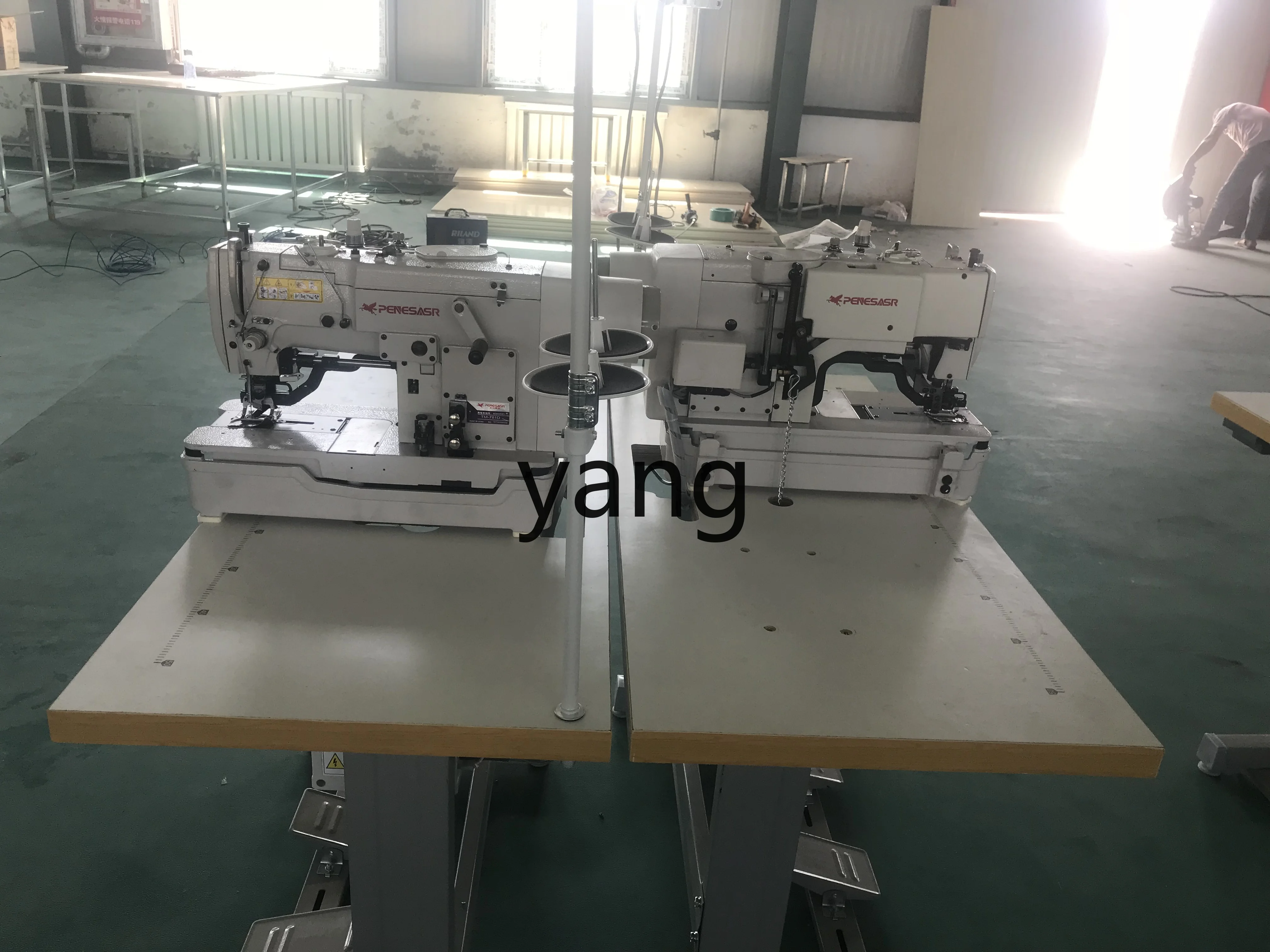 LHH Computer Automatic Lockstitch Button Holder High-Speed Direct Drive Button Car Industrial Sewing Machine