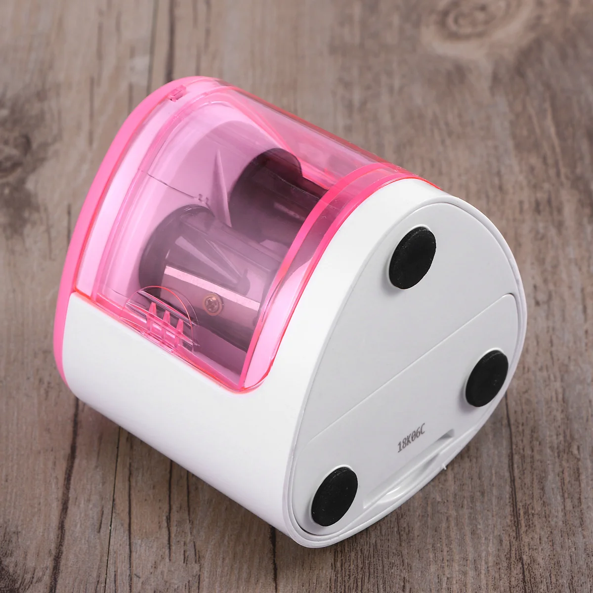 Temperamatite elettrico Temperamatite automatico a doppio foro per studenti artisti 6-12 mm Doppio formato resistente -5S Affilatura