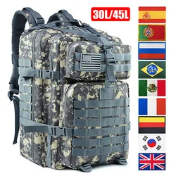 30L/50L Outdoor New Portable MOLLE 3P Tactical Pack Travel Bag Mountaineering New Portable MOLLE 3P Tactical Pack Travel Bag