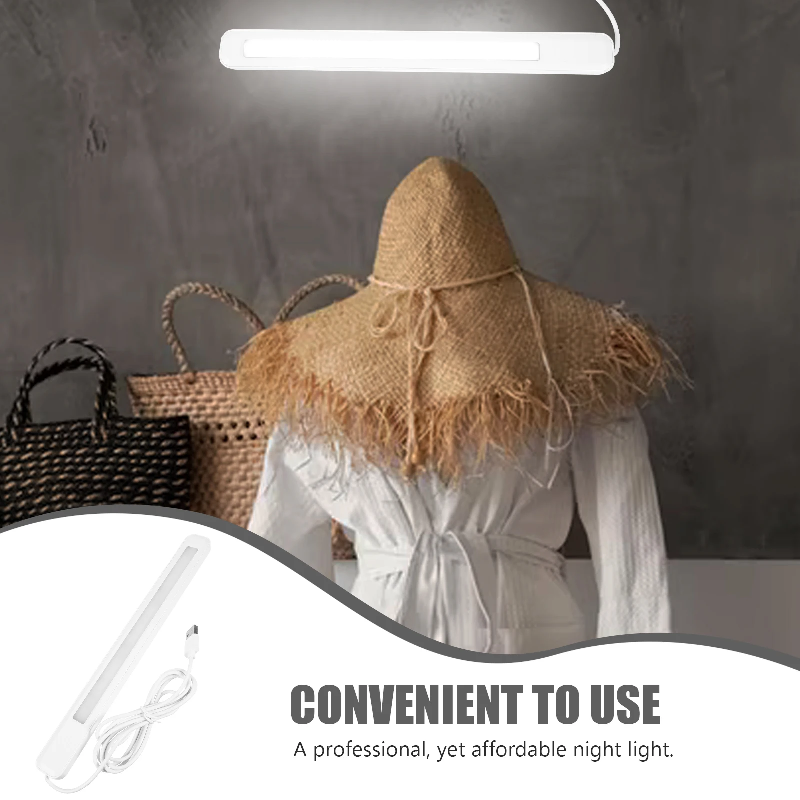 

Touch Lamp LED Lamp Table Light White Dimmable 3 Levels Magnetic Strip Eye Protection Reading Night Bedroom