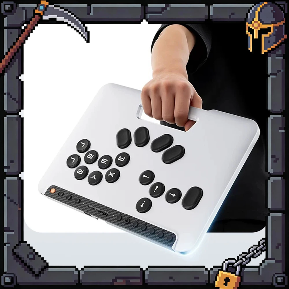 MOJHON DOUJIANG Leverless Controller Fighting Keyboard Kaihua Customized Biaxial Gaming Keyboard Full-Key Support For Hot Plug