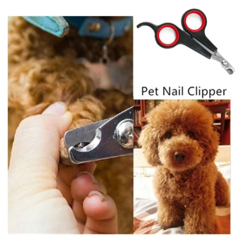 Pet Nail Scissor Trimmer Clipper Grooming Paw Cutter Bird Parrot Shear Animal Cutter Dog Cat Claw Toe Tool 12cm  Toenail