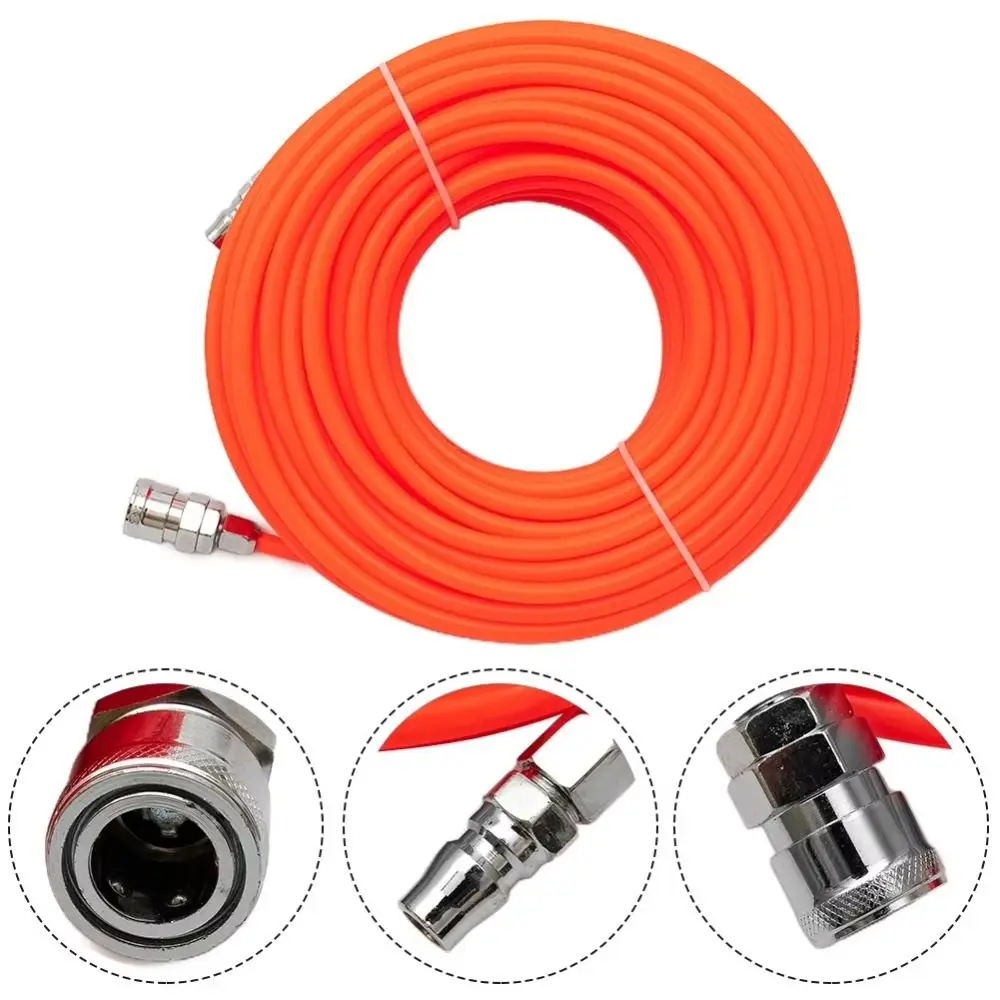 5*8mm Pneumatic Air Hose Flexible Wear Resistance Pneumatic Pipe with Quick Connector EVA Compressor Air Tube Pumps