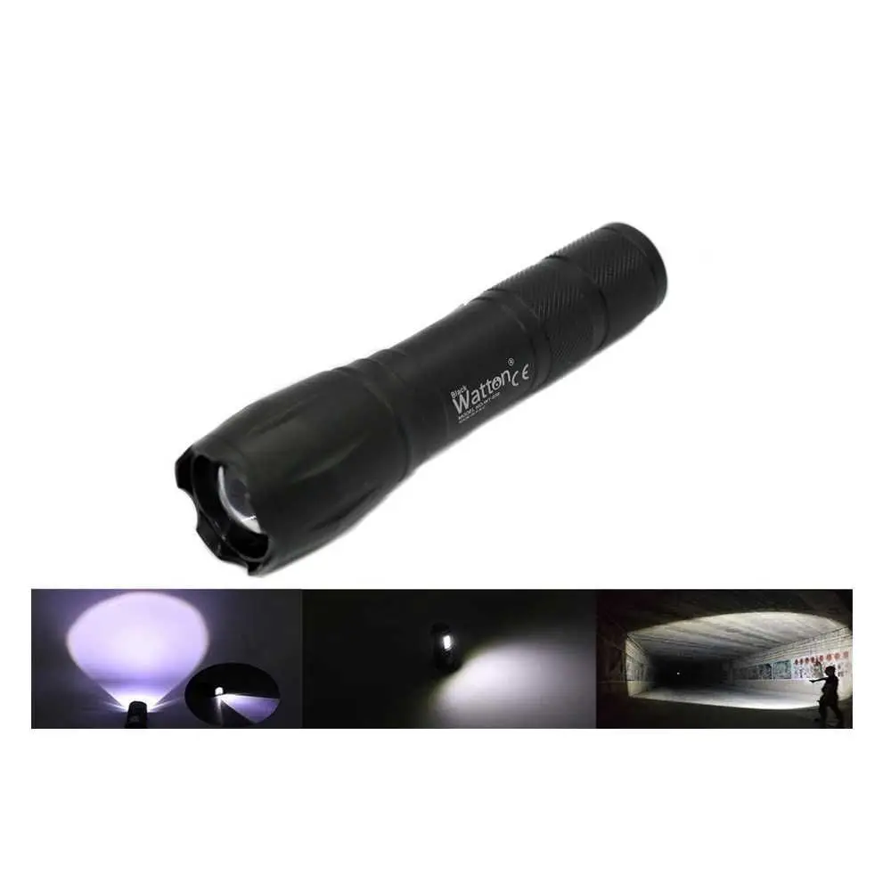 Powerbank Featured Long-Range Flashlight Watton Wt-039