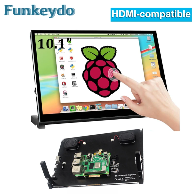 Raspberry Pi 5 10.1 inch IPS Touch Screen LCD Display 10.1\