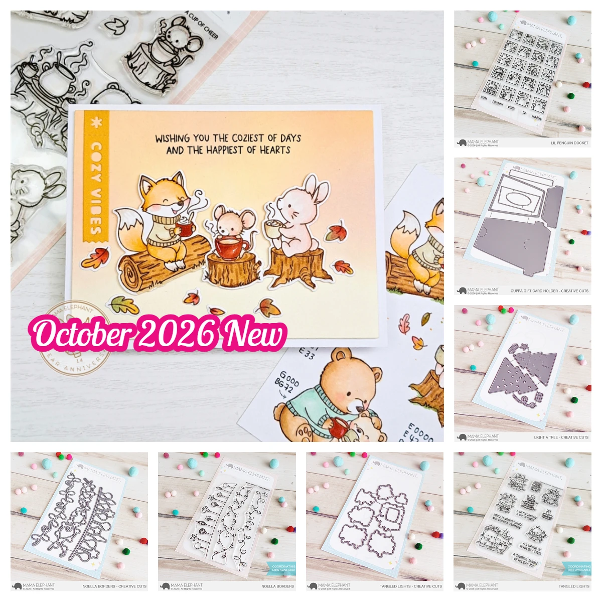 Weihnachts-Cuppa-Geschenkkartenhalter, Metall-Stanzformen, DIY-Scrapbooking, Basteldekoration, handgefertigte Prägung, Neu 2026