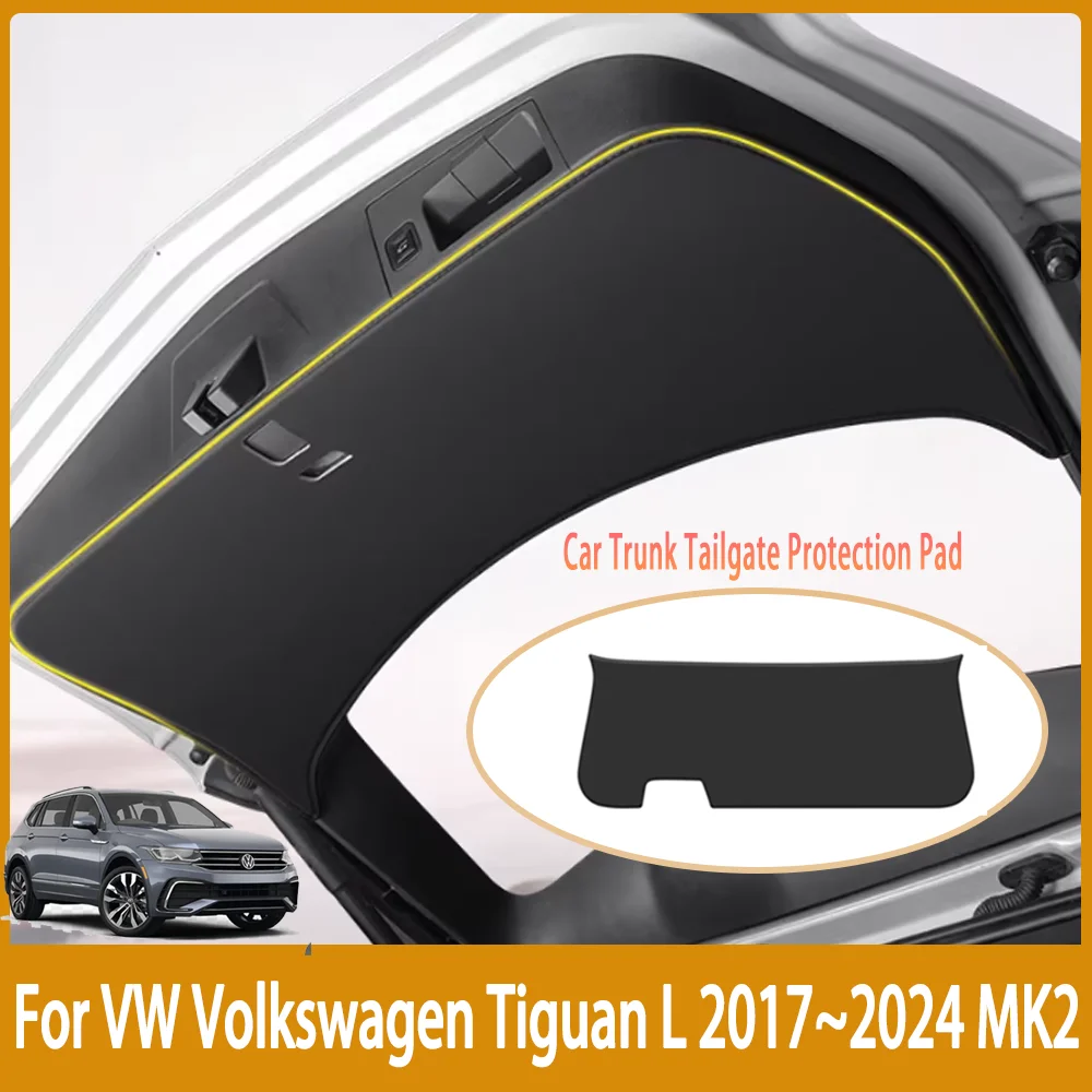 

Защитный коврик для багажника Volkswagen Tiguan L 2017-2024, водонепроницаемый, от грязи, аксессуары