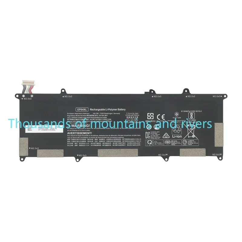 

НОВЫЙ аккумулятор для ноутбука EP02XL 7,7 В 38 Втч для HP HSTNN-DB9L L71760-005