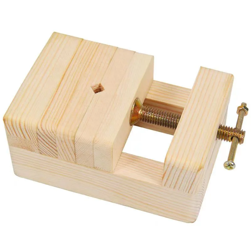 Wood Flat Vise Mini Clamp-on Bench Vise, Woodworking Carving, Engraving Tongs