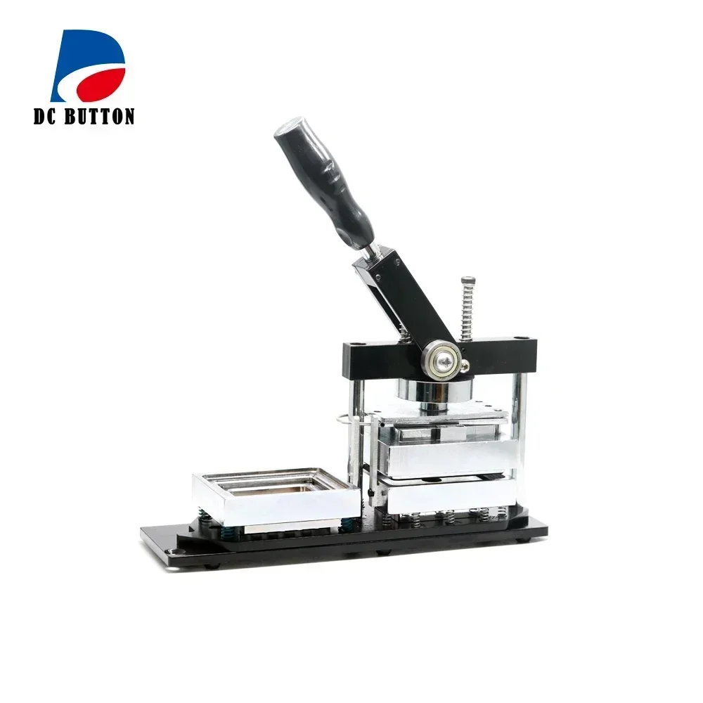 202580*53mm Rectangular Shape Button Badge Making Machine DIY Fridge Magnet Making Machine