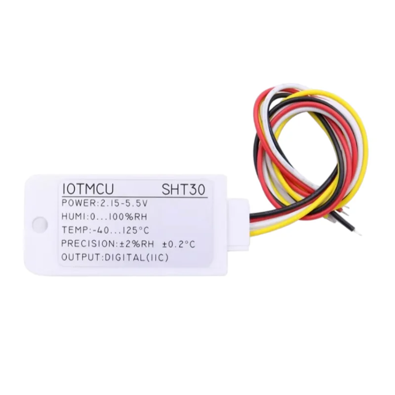2pcs Temperature and Humidity Module SHT30 Digital Temperature and Humidity Sensor Module Temperature Sensor Humidity Probe Sens