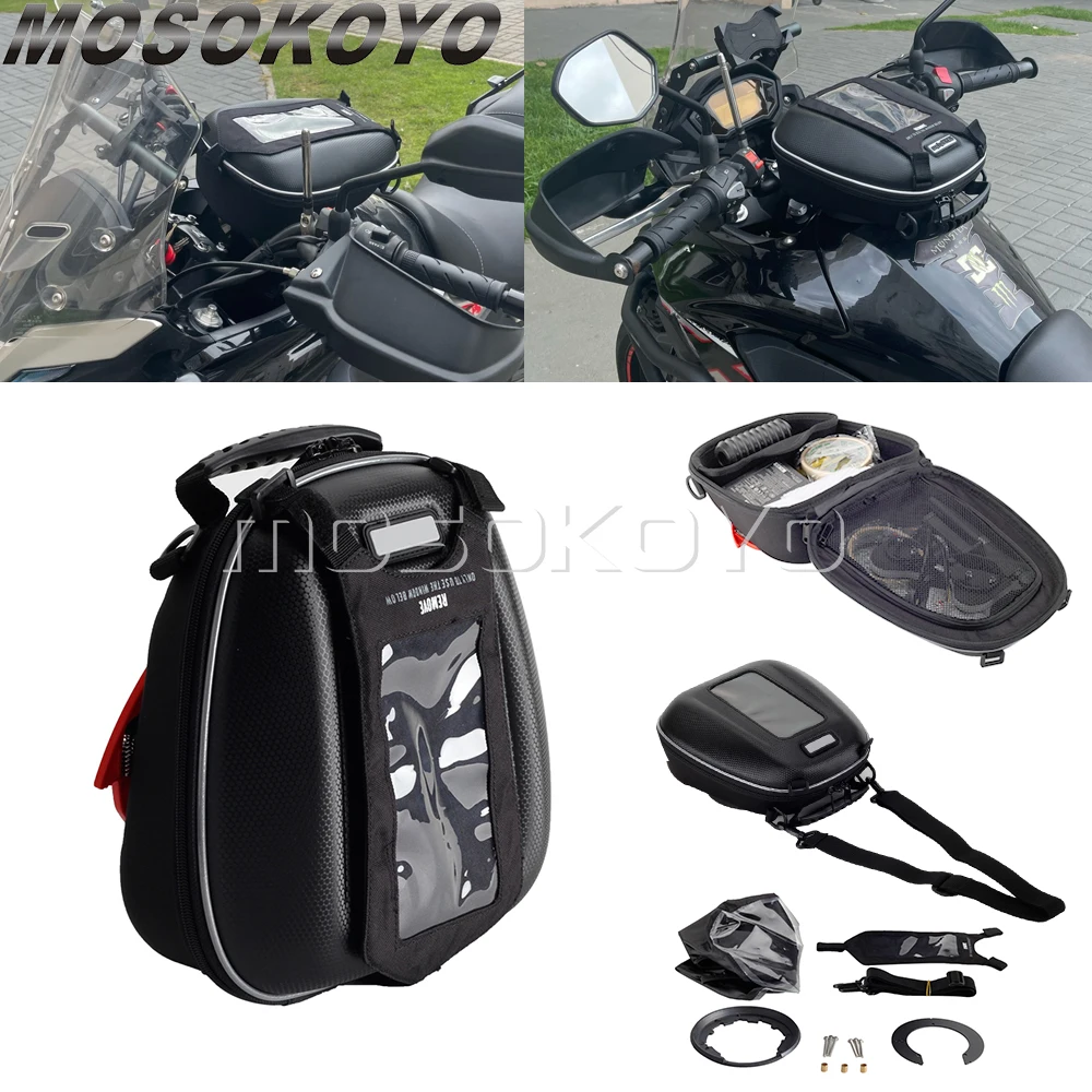 Motorcycle Fuel Tank Bag Luggage Navigation Racing Bag Tanklock Box for Honda CRF300L CRF250L CRF1100L CRF1000L CBR1000RR CB400F