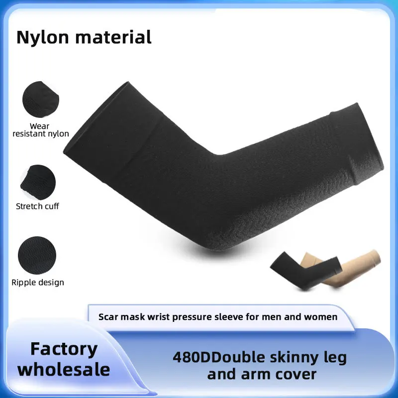 

Skinny and thin arm cover 3D shaping beautiful arm knitted bundle arm cover Ribbed elastic contraction auxiliary