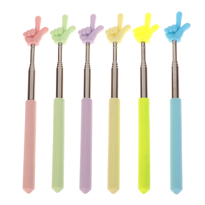 New Cute Finger Reading Guide Preschool Teaching Tools Retractable Sticks Educational Learning Toys For Children Telescopic Rod