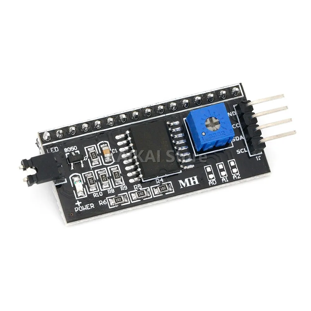 IIC I2C TWI SPI Serial Interface Board Port 1602 2004 LCD LCD1602 Adapter Plate LCD Adapter Converter Module PCF8574