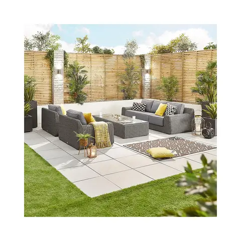 라탄 정원 가구, 야외 거실 가구, 소파 세트, 섹션 파티오 가구, 맞춤형 핫 세일 Best5