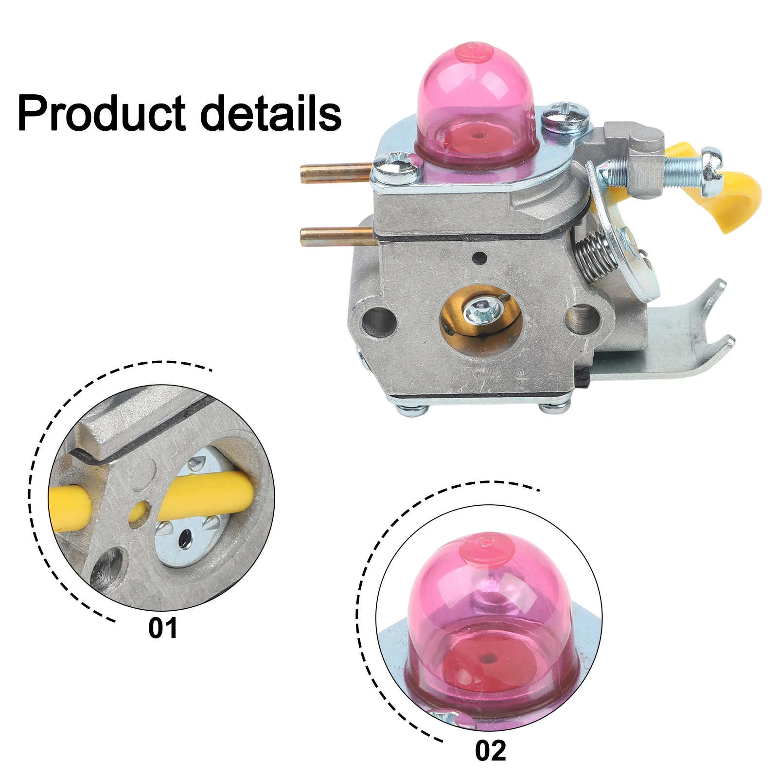 Carburetor Assembly Compatible with For M3298 C1U-W24 for Lawn Mower Engine to Support Responsive Acceleration and Load Handling
