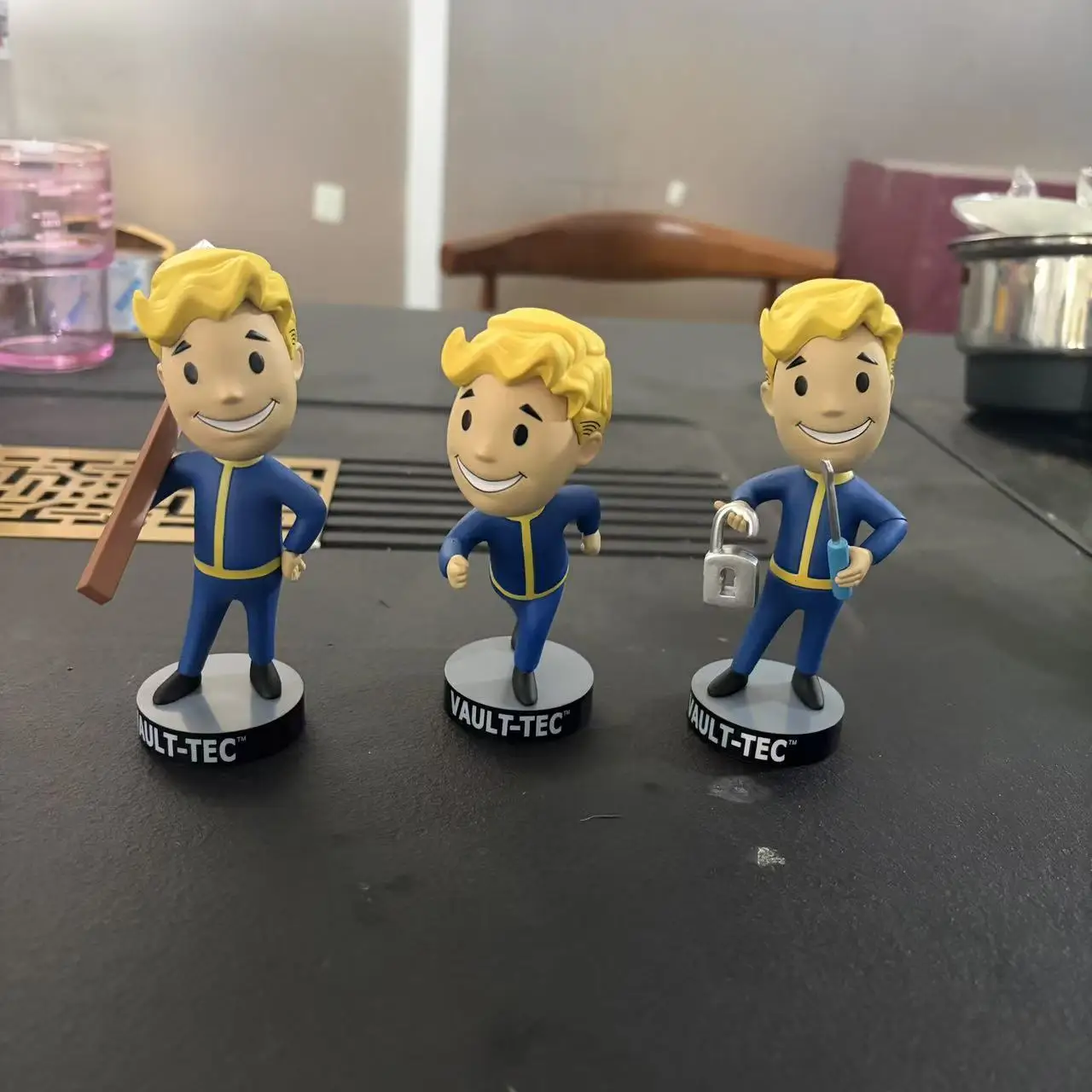 Figura de Acción Coleccionable Original Vault Bobblehead de PVC, Muñeco de Juguete de 10 cm