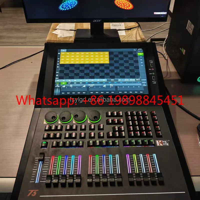 Kingkong T3 2048 DMX512 Console Pearl 1024B 1024CH DMX Dimming Controller X3 X5 Stage Lighting Console